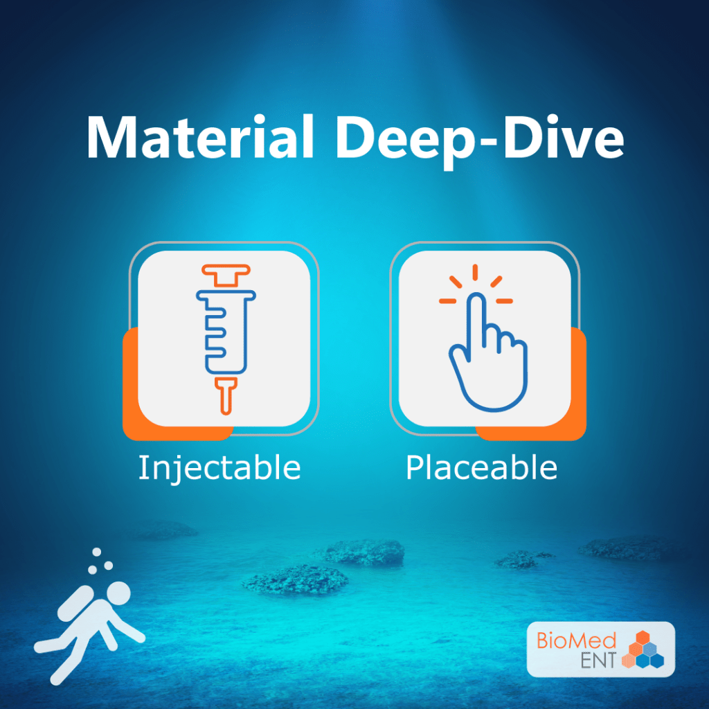 MD: Injectable vs. Placeable Materials - BioMed ENT